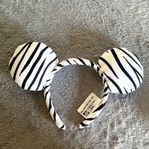 Zebra print Mickey ears
